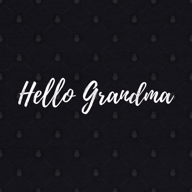 Hello GRANDMA by Artistic Design